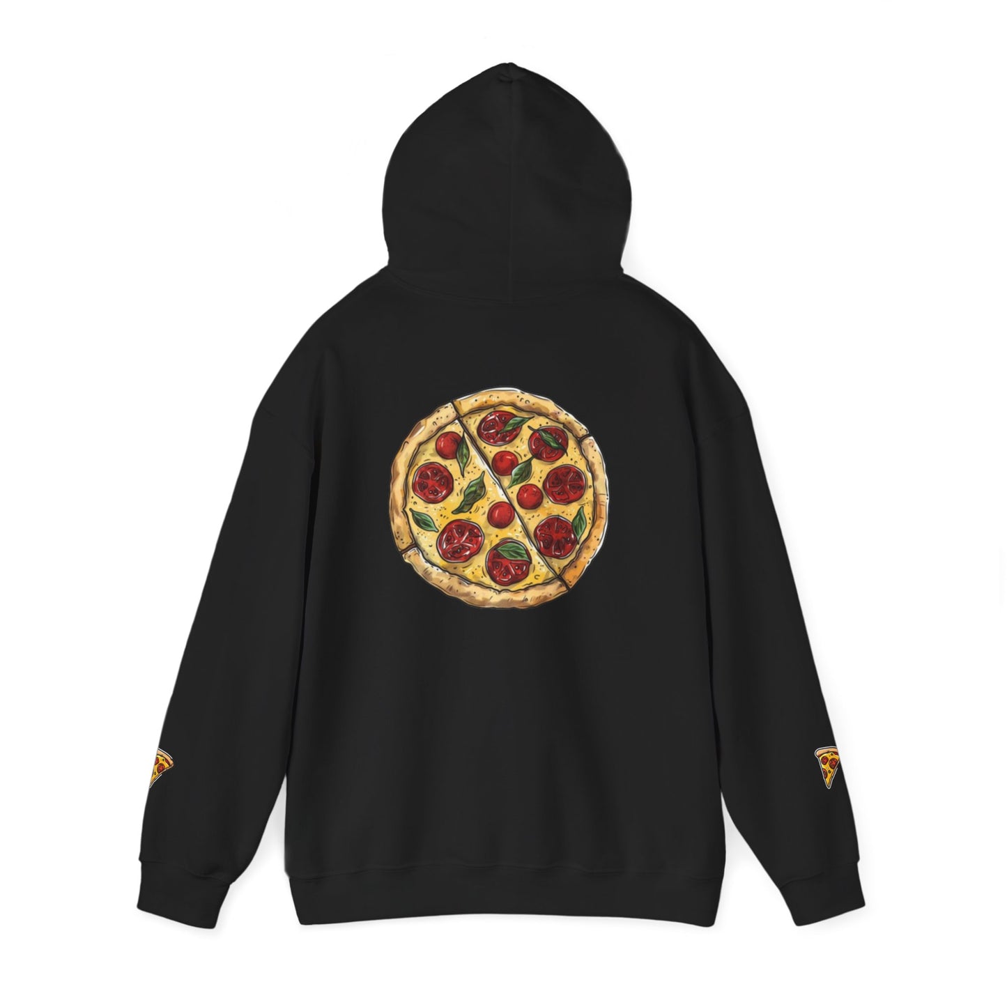 pizza design Heavy Blend™ Hooded Sweatshirt