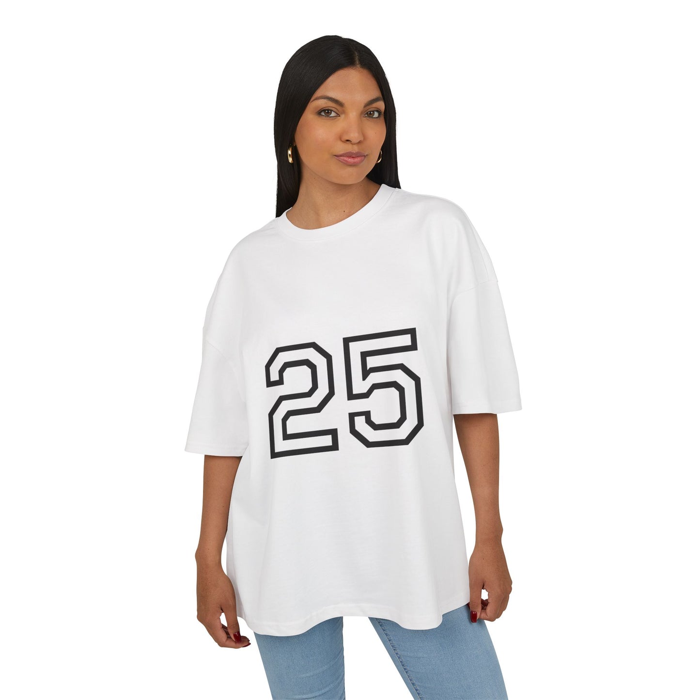 Heavy Cotton Tee with Number 25 - Casual Streetwear, Trendy Gift, Sports Fan Apparel, Comfortable Everyday Wear, Unique Graphic [...]