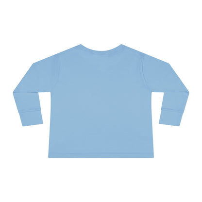 Cute Bunny Toddler Long Sleeve Tee, Rabbit Graphic Kids Shirt, Easter Gift, Spring Style, Toddler Apparel