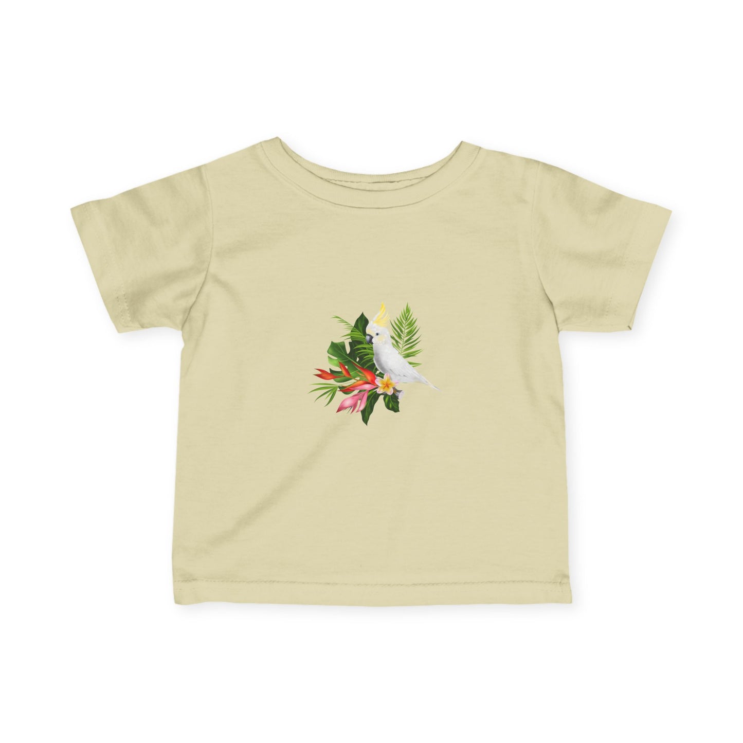 Tropical Floral Infant Tee, Baby Shirt, Cute Kids Tee, Summer Fashion, Baby Shower Gift, Toddler Clothing