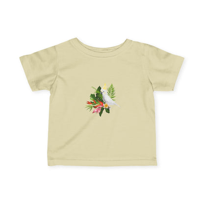 Tropical Floral Infant Tee, Baby Shirt, Cute Kids Tee, Summer Fashion, Baby Shower Gift, Toddler Clothing