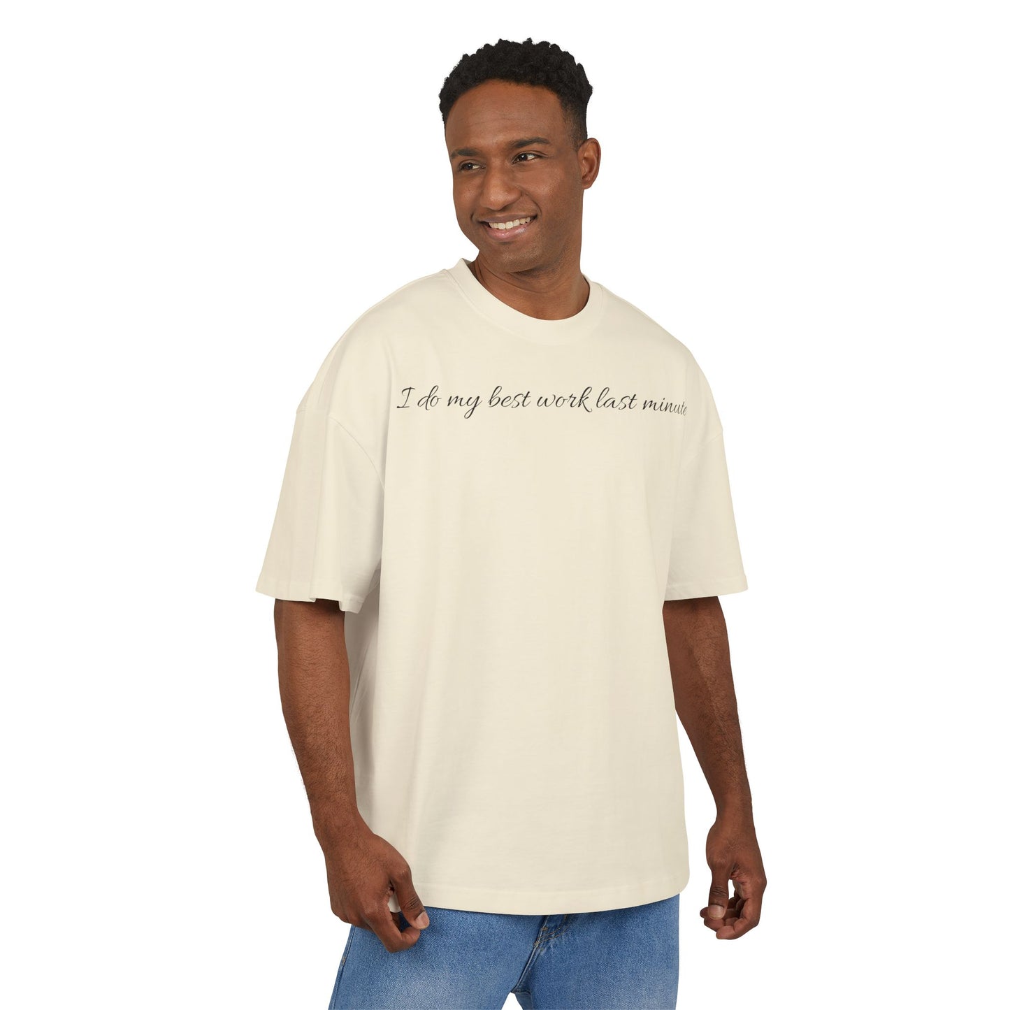 Motivational Box Tee with Inspirational Quote | Heavy Cotton T-Shirt, Casual Wear, Gift for Friends, Self-Care Reminder, [...]