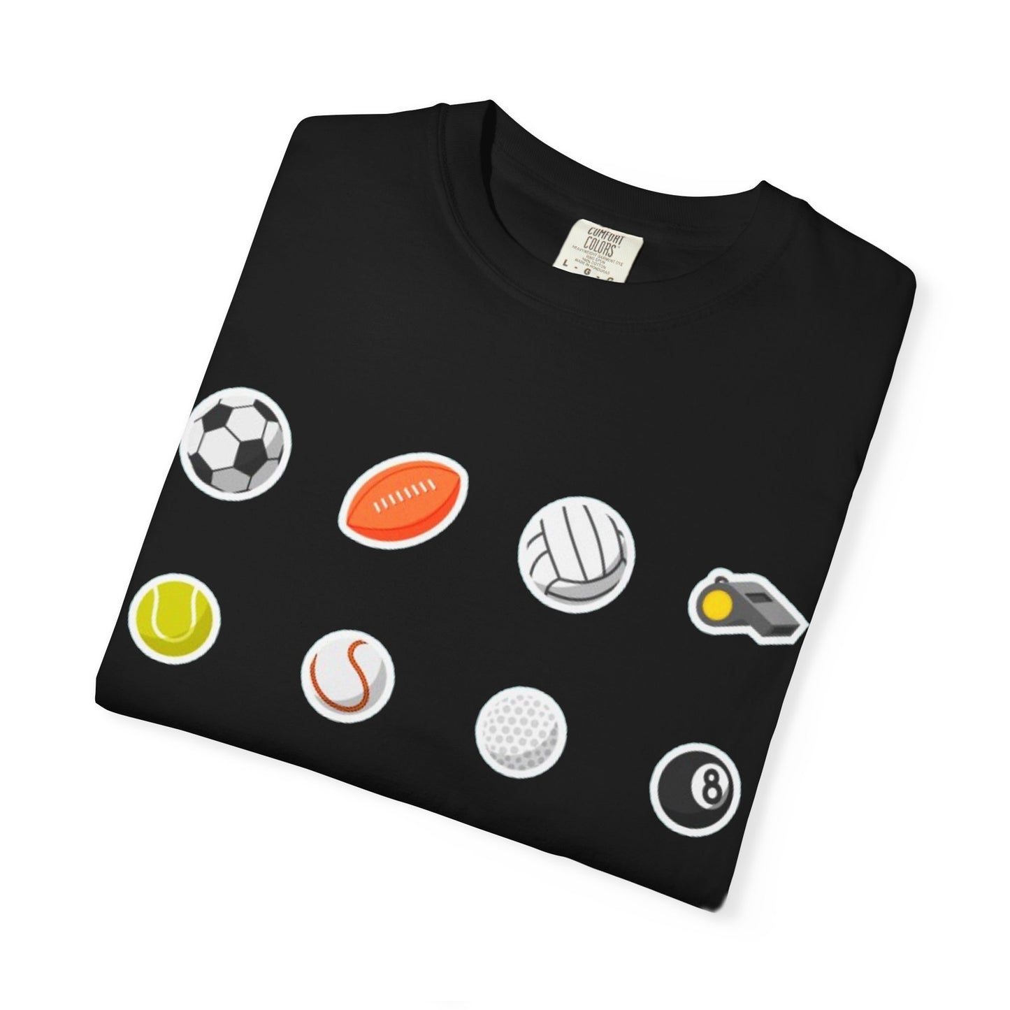 Sporty Icon T-Shirt, Casual Wear, Gift for Athletes, Sports Lovers, Fun Workout Shirt, Sports Themed Apparel