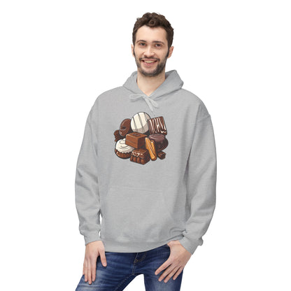 Indulgent Treats Hoodie - Perfect for Dessert Lovers, Cozy Gift, Snack Enthusiast Apparel, Sweet Tooth Hoodie, Funny Dessert Wear