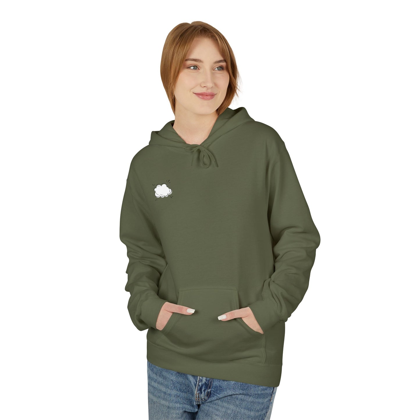 Cozy Fleece Hoodie, Casual Streetwear, Gift for Him/Her, Everyday Comfort, Ideal for Fall/Winter