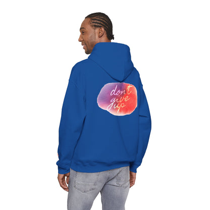 keep going design Heavy Blend™ Hooded Sweatshirt