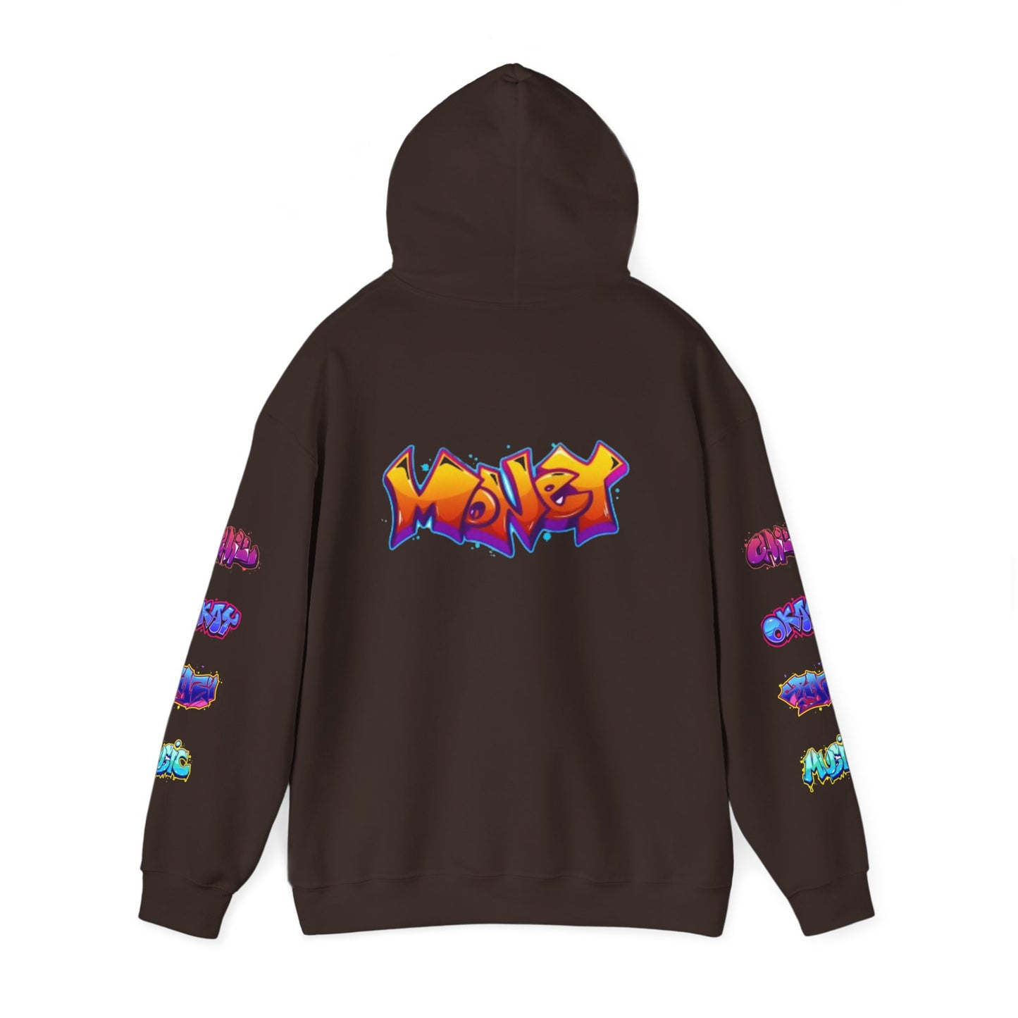 Graffiti Art  Hoodie - Cozy Streetwear, Unique Gift for Art Lovers, Perfect for Festivals, Casual Wear, Cool Graphic Sweatshirt