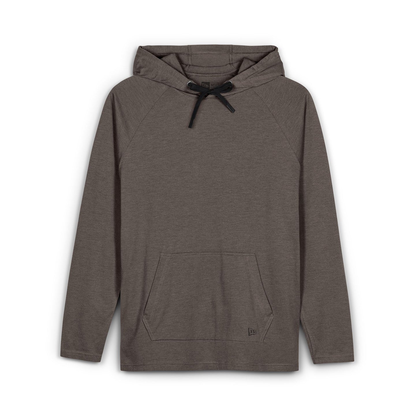 Black Tri-Blend Hoodie — Lightweight Everyday Pullover