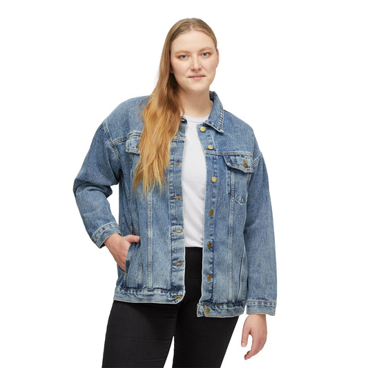 Stylish Women's Denim Jacket – Vintage Casual Outerwear, Perfect for Spring & Summer, Everyday Fashion, Gift for Her