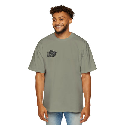Floral Camera Oversized Tee, Photography Lover Shirt, Casual Graphic T-Shirt, Gift for Creatives, Trendy Streetwear