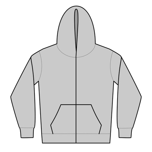 Youth Zipped Hoodie - Cozy Sweatshirt for Kids, Perfect for Cold Days, Gift for Birthdays, Sports, and Casual Wear
