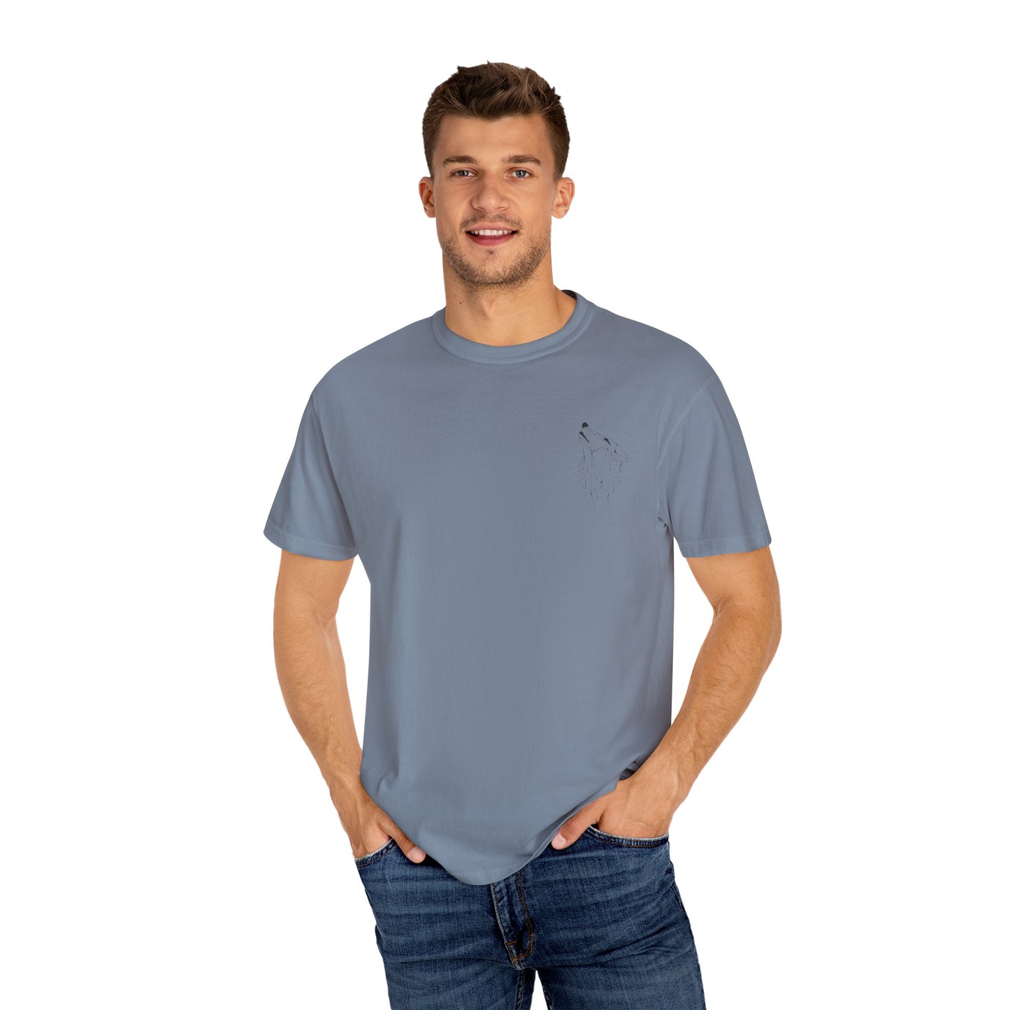 Garment-Dyed  T-Shirt, Casual Tee for Everyday Wear, Perfect Gift for Birthdays, Parties, Relaxation, Eco-Friendly Fashion