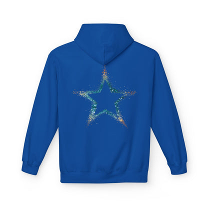 Starry Softstyle Fleece Hoodie for Cozy Vibes, Pullover, Casual Comfort, Perfect Gift for All Occasions, Streetwear Fashion