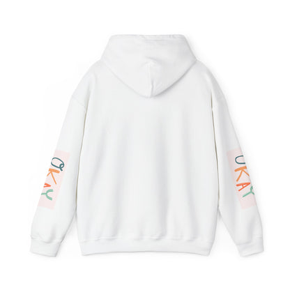 Cozy Graphic Hoodie with Positive Vibes,  Sweatshirt for All Occasions, Casual Wear, Gift for Friends, Relaxation