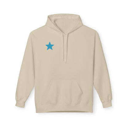 New York Star Hoodie, Fleece Sweatshirt, Casual Streetwear, Perfect Gift for Travelers, Cozy Hoodie, Summer Essential