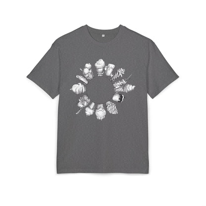 Ice Cream Lovers  Heavy Oversize Tee, Summer Fashion, Casual Wear, Gift for Foodies, Ice Cream Enthusiasts, Comfort Tee