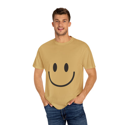 Smiley Face  T-Shirt, Fun Graphic Tee, Casual Wear, Gift for Friends, Positive Vibes Shirt, Happy Birthday Gift, Summer Essentials