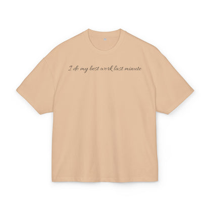 Motivational Box Tee with Inspirational Quote | Heavy Cotton T-Shirt, Casual Wear, Gift for Friends, Self-Care Reminder, [...]