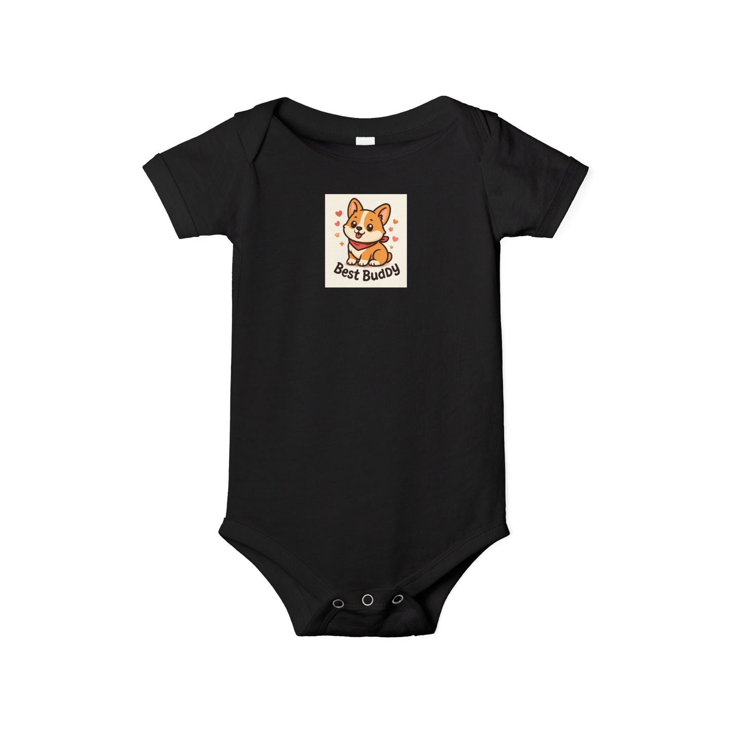 Cute Corgi Infant Onesie - Best Buddies Baby Bodysuit, Baby Shower Gift, Cute Gift for New Parents, Adorable Baby Outfit, Infant Clothing
