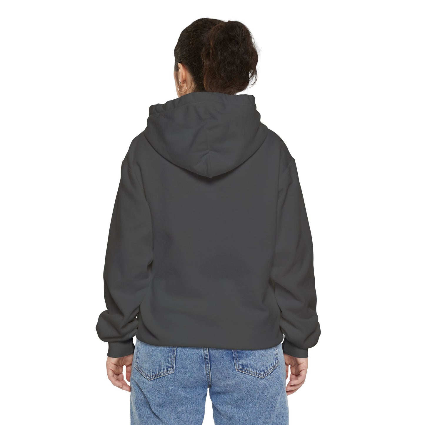 Sporty  Garment-Dyed Hoodie - Casual Comfort for Sports Lovers,  Apparel, Activewear, Gift for Athletes, Cozy Loungewear