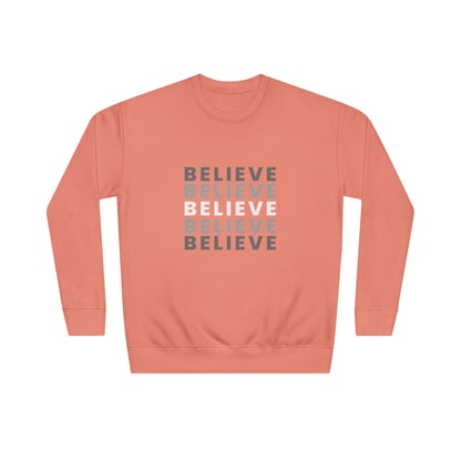 Believe Crew Sweatshirt | Cozy  Sweatshirt for Casual Comfort | Motivational Gift for Friends and Family, Daily Wear, [...]
