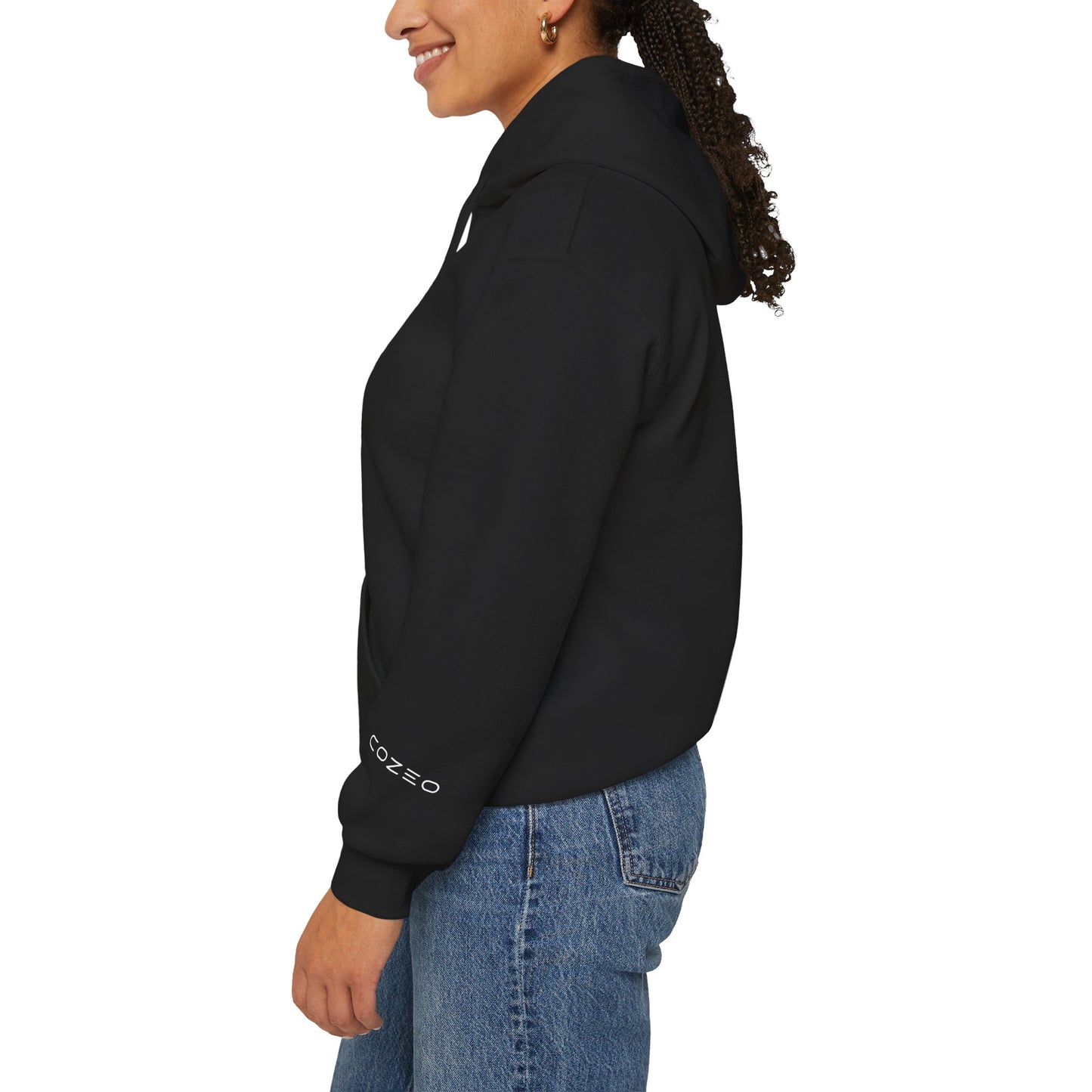 Cozeo Fit Branded Hoodie — Official Logo Hooded Sweatshirt