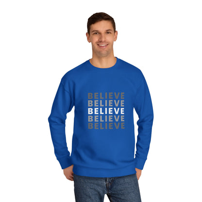 Believe Crew Sweatshirt | Cozy  Sweatshirt for Casual Comfort | Motivational Gift for Friends and Family, Daily Wear, [...]