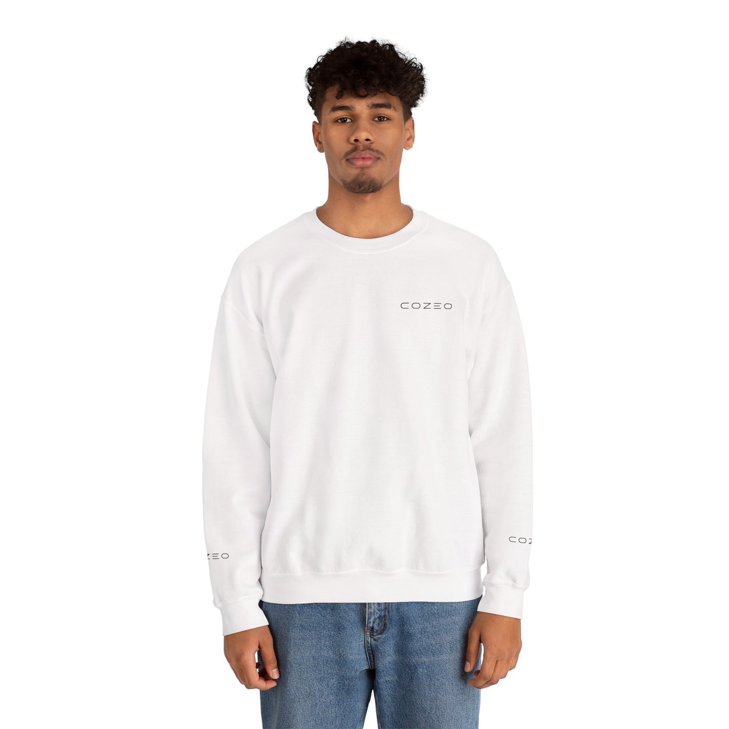 Embroidered  Crewneck Sweatshirt — cozeo