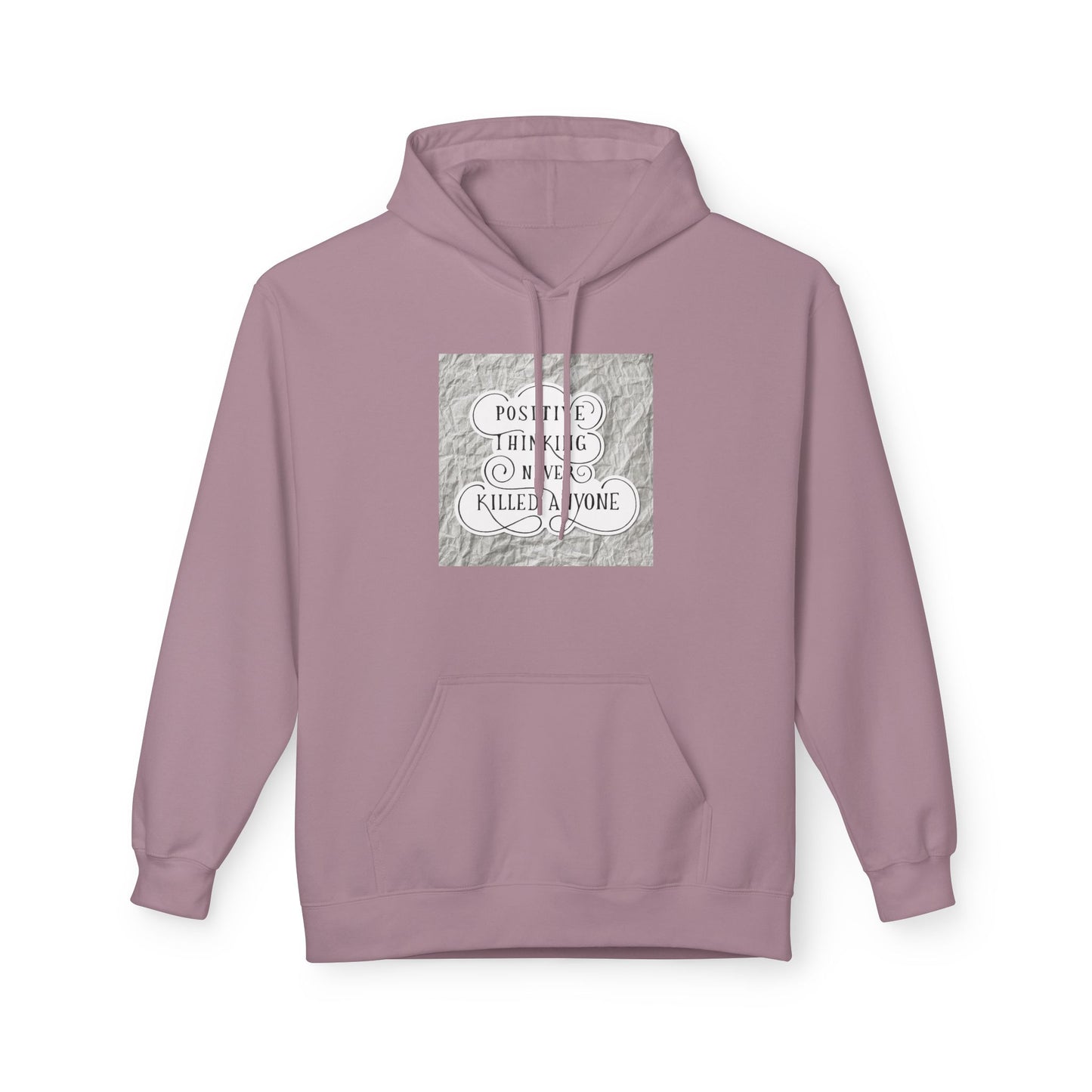 Positive Vibes  Fleece Hoodie | Cozy, Casual Apparel for Friends, Gift for Occasions, Perfect for Everyday Wear