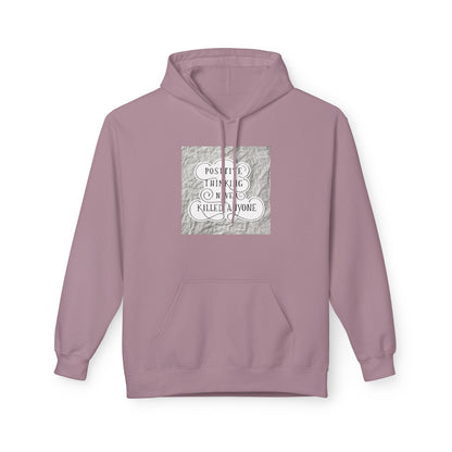 Positive Vibes  Fleece Hoodie | Cozy, Casual Apparel for Friends, Gift for Occasions, Perfect for Everyday Wear