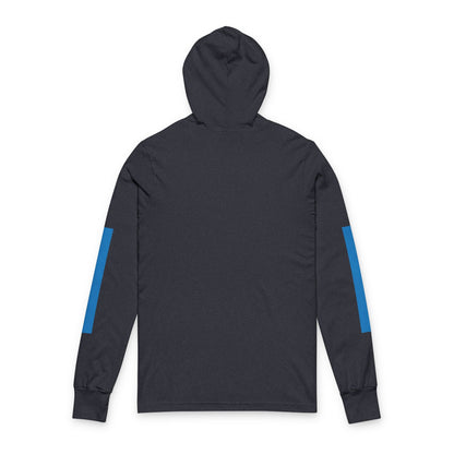 Sporty  Hooded Long Sleeve Tee - Perfect for Athletes, Active Lifestyle, Sports Events, Gifts for Him/Her, Year-round Wear