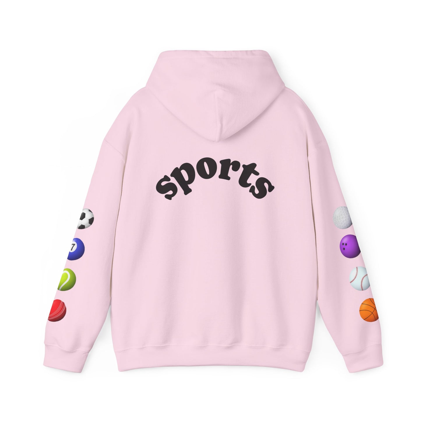 Sports-Themed Hoodie, Perfect for Athletes, Gifts for Sports Lovers, Cozy Sweatshirt for Game Days, Casual Wear