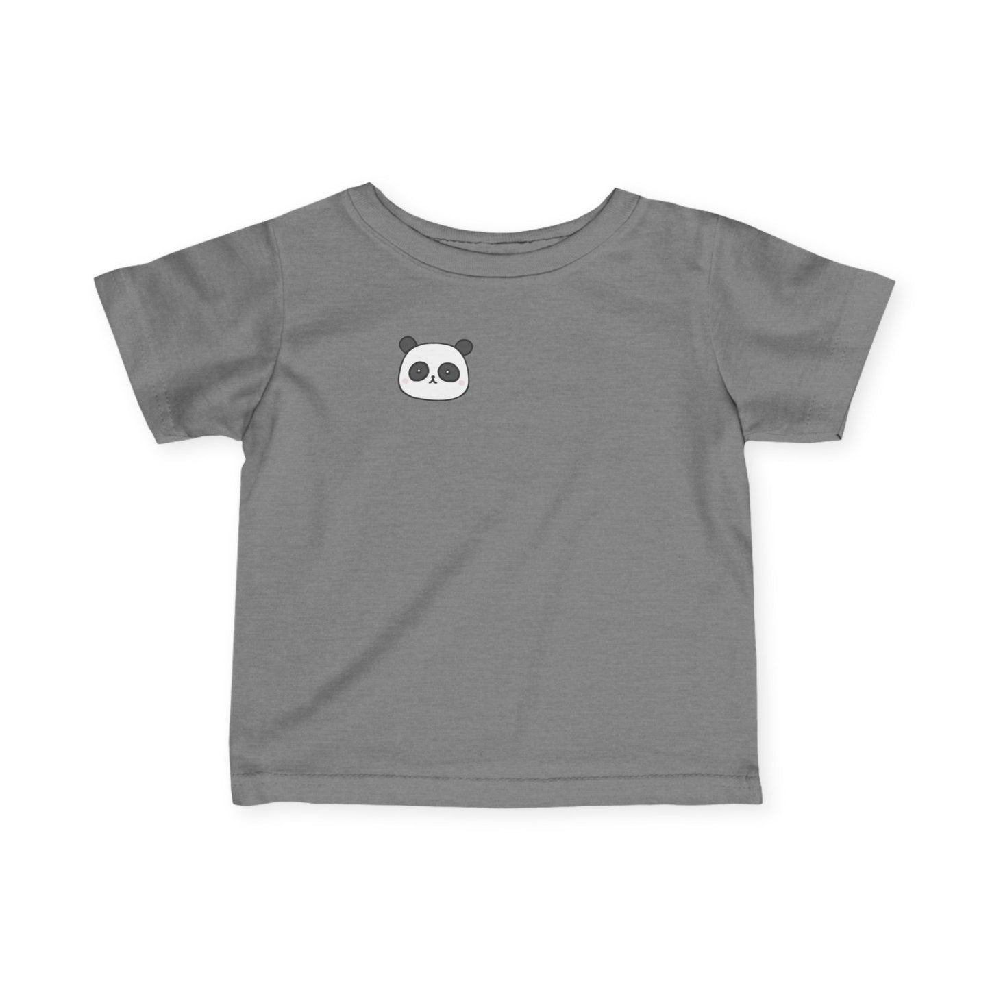 Cute Panda Infant Tee, Baby T-Shirt, Toddler Shirt, Unique Gift for Babies, Animal Lover Apparel, Cute Kids Clothes