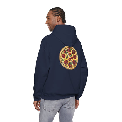 pizza design Heavy Blend™ Hooded Sweatshirt