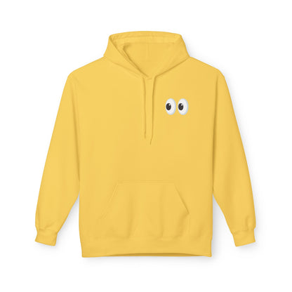 Playful Eyes Fleece Hoodie - Fun Sweatshirt for Unique Style,  Cozy Wear, Perfect Gift for All Occasions, Casual Outfits, Daily [...]
