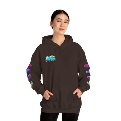 Graffiti Art  Hoodie - Cozy Streetwear, Unique Gift for Art Lovers, Perfect for Festivals, Casual Wear, Cool Graphic Sweatshirt