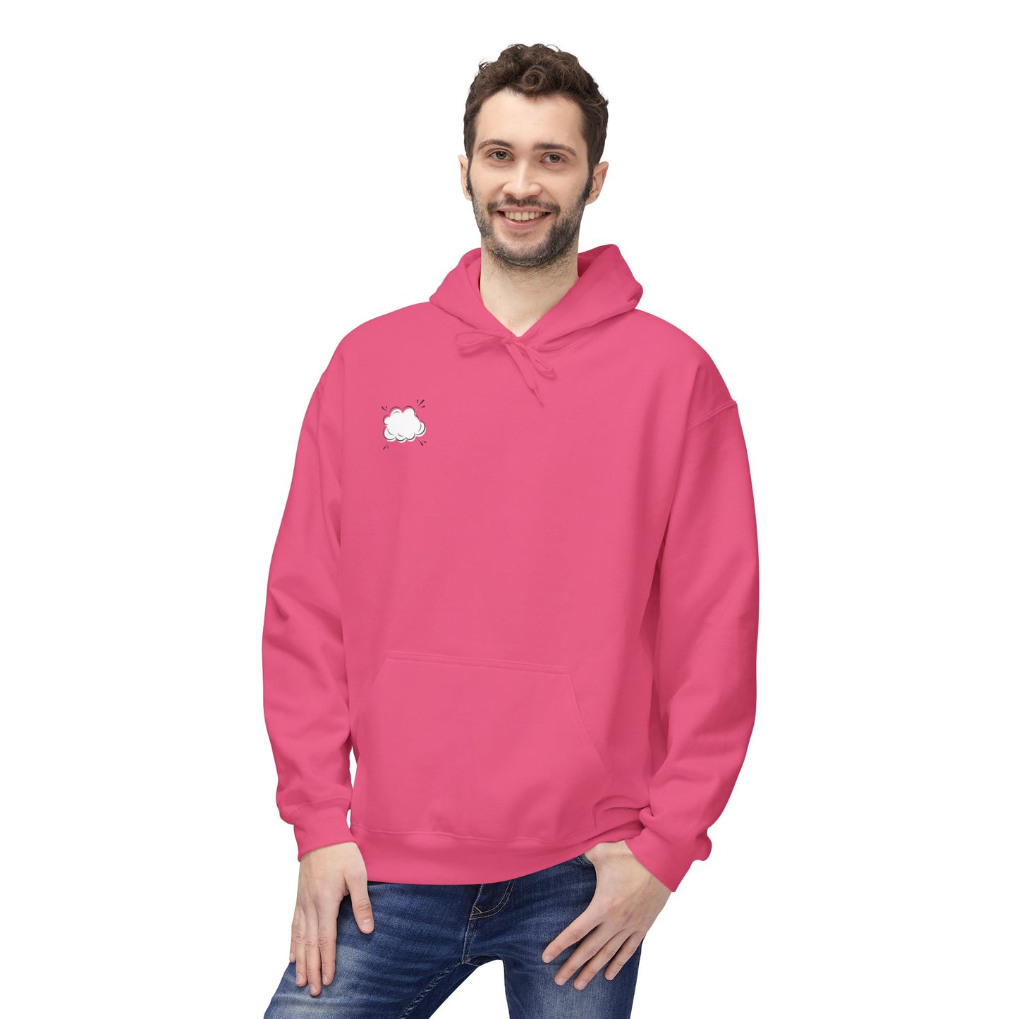 Cozy Fleece Hoodie, Casual Streetwear, Gift for Him/Her, Everyday Comfort, Ideal for Fall/Winter