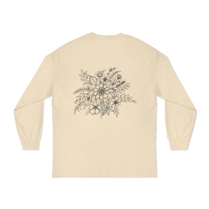 Floral Long Sleeve T-Shirt - Cozy, Stylish Top for Every Season, Perfect Gift for Nature Lovers, Boho Fashion