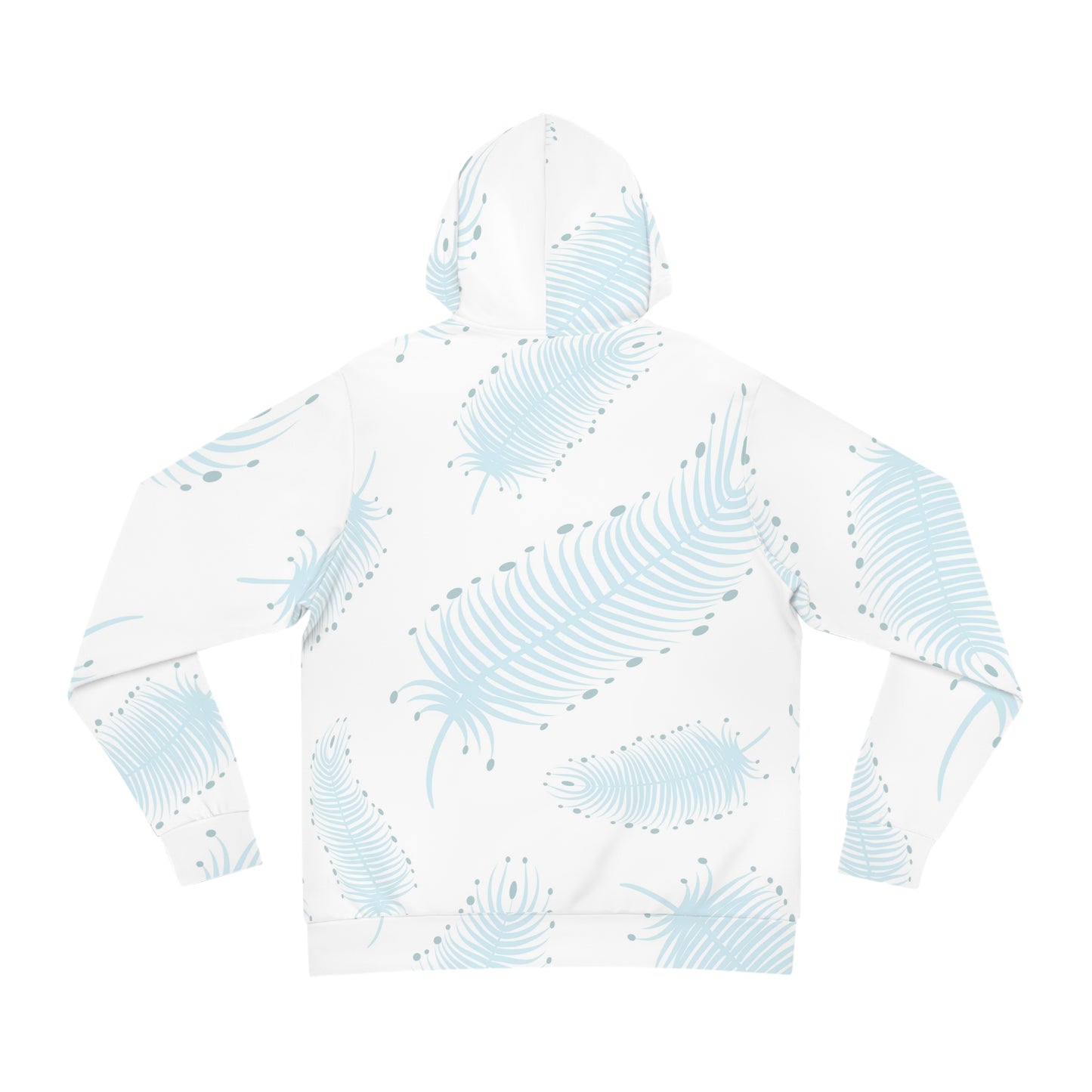 Tropical Leaf Hoodie, Cozy Fashion Sweatshirt for Beach Lovers,  Chillwear, Gift for Nature Enthusiasts, Trendy AOP Design