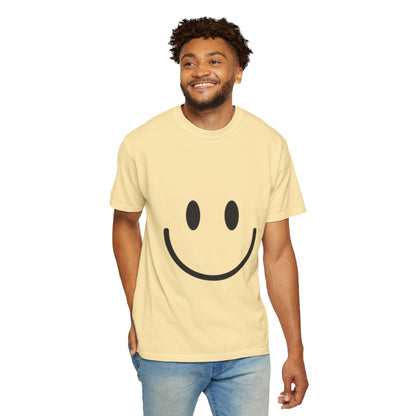Smiley Face  T-Shirt, Fun Graphic Tee, Casual Wear, Gift for Friends, Positive Vibes Shirt, Happy Birthday Gift, Summer Essentials