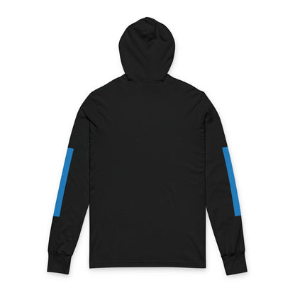 Sporty  Hooded Long Sleeve Tee - Perfect for Athletes, Active Lifestyle, Sports Events, Gifts for Him/Her, Year-round Wear