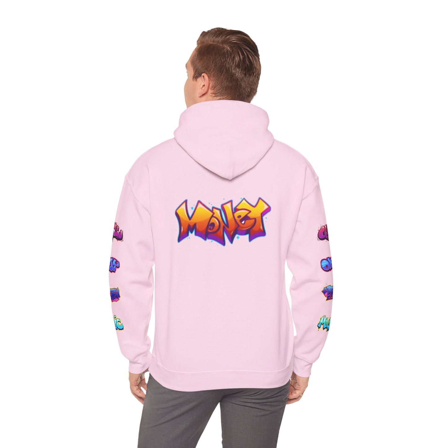 Graffiti Art  Hoodie - Cozy Streetwear, Unique Gift for Art Lovers, Perfect for Festivals, Casual Wear, Cool Graphic Sweatshirt