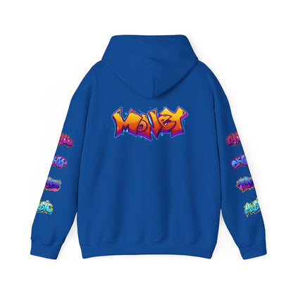 Graffiti Art  Hoodie - Cozy Streetwear, Unique Gift for Art Lovers, Perfect for Festivals, Casual Wear, Cool Graphic Sweatshirt