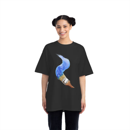 Artistic Watercolor T-Shirt - Creative Gift for Artists, Vibrant Short-Sleeve Tee, Casual Wear, Unique Art Apparel, Summer Fashion