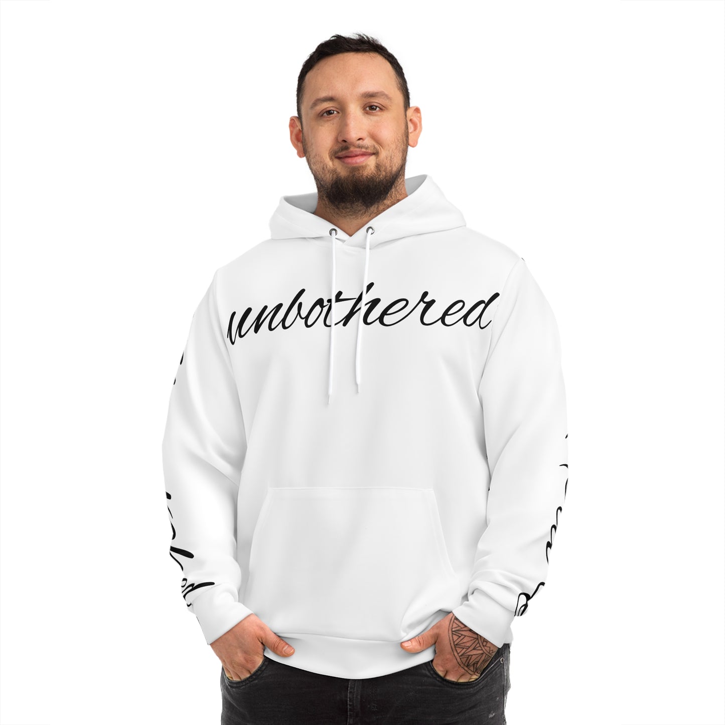 Unbothered Fashion Hoodie - Cozy Casual Wear, Gift for Her, Affirmation Apparel, Streetwear, Everyday Comfort