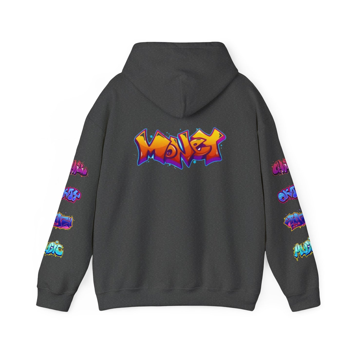 Graffiti Art  Hoodie - Cozy Streetwear, Unique Gift for Art Lovers, Perfect for Festivals, Casual Wear, Cool Graphic Sweatshirt