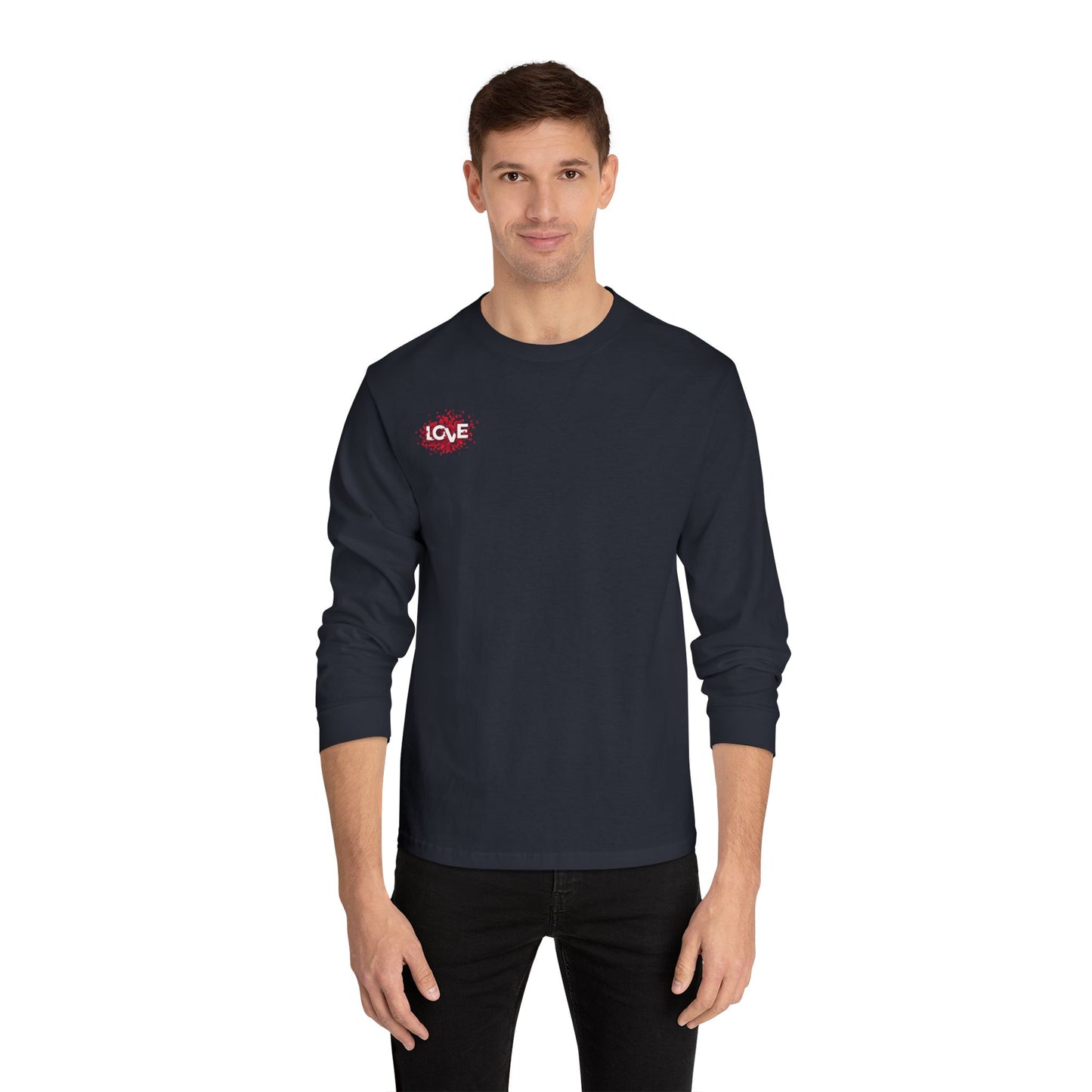 Classic Love Long Sleeve T-Shirt |  Casual Apparel, Gift for Him/Her,  Everyday Wear, Cozy Style