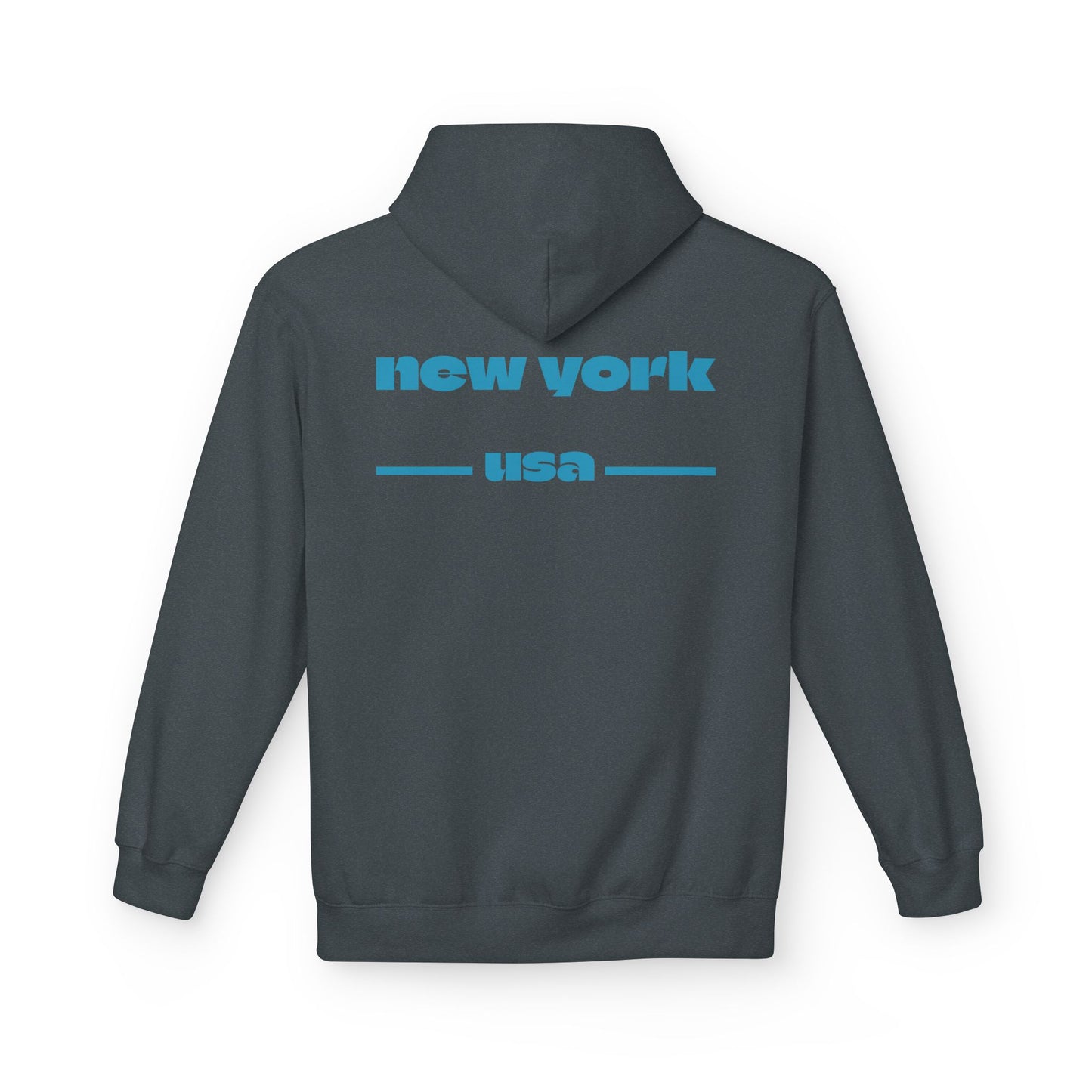New York Star Hoodie, Fleece Sweatshirt, Casual Streetwear, Perfect Gift for Travelers, Cozy Hoodie, Summer Essential
