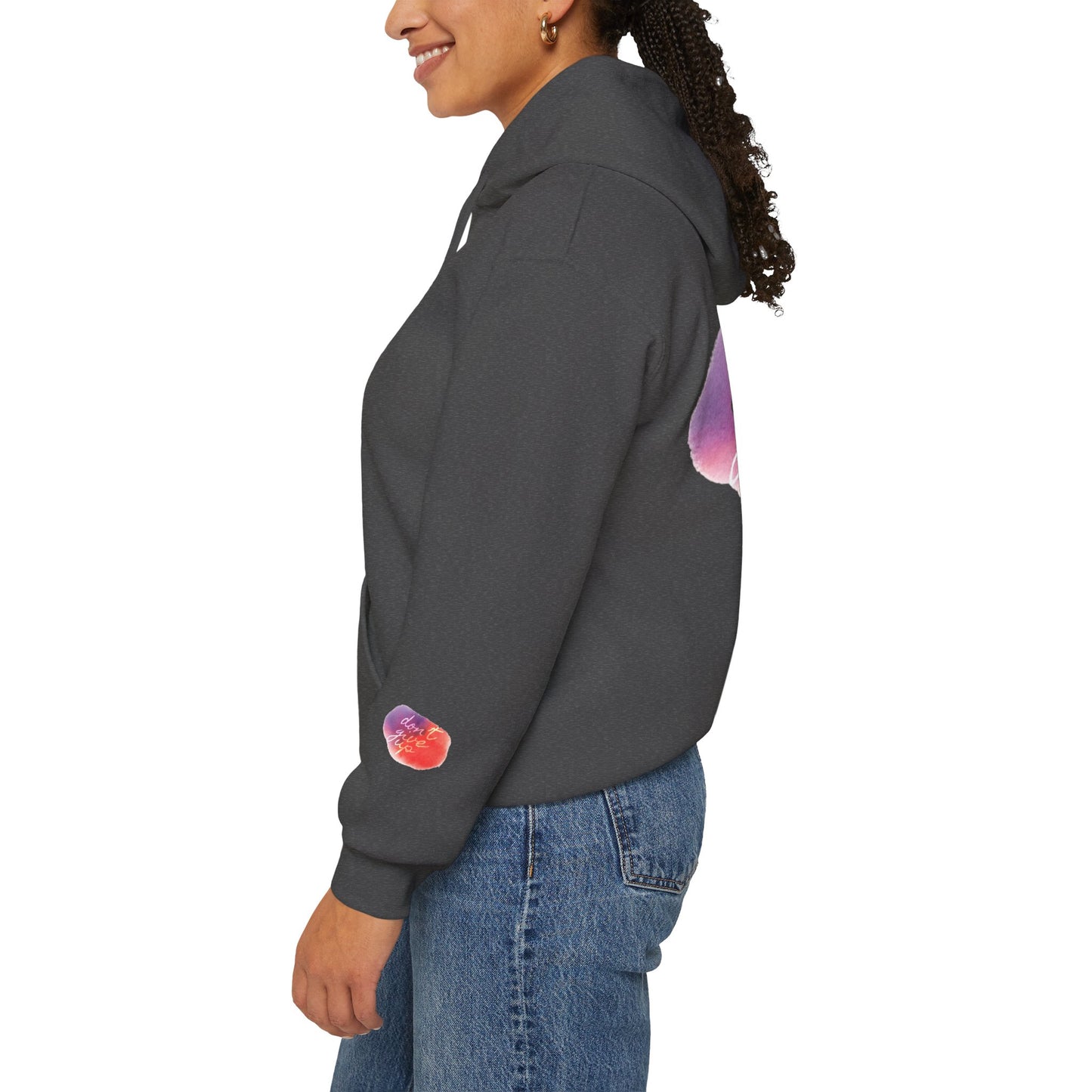 keep going design Heavy Blend™ Hooded Sweatshirt