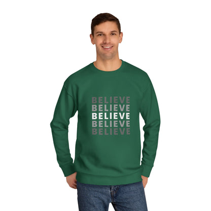 Believe Crew Sweatshirt | Cozy  Sweatshirt for Casual Comfort | Motivational Gift for Friends and Family, Daily Wear, [...]